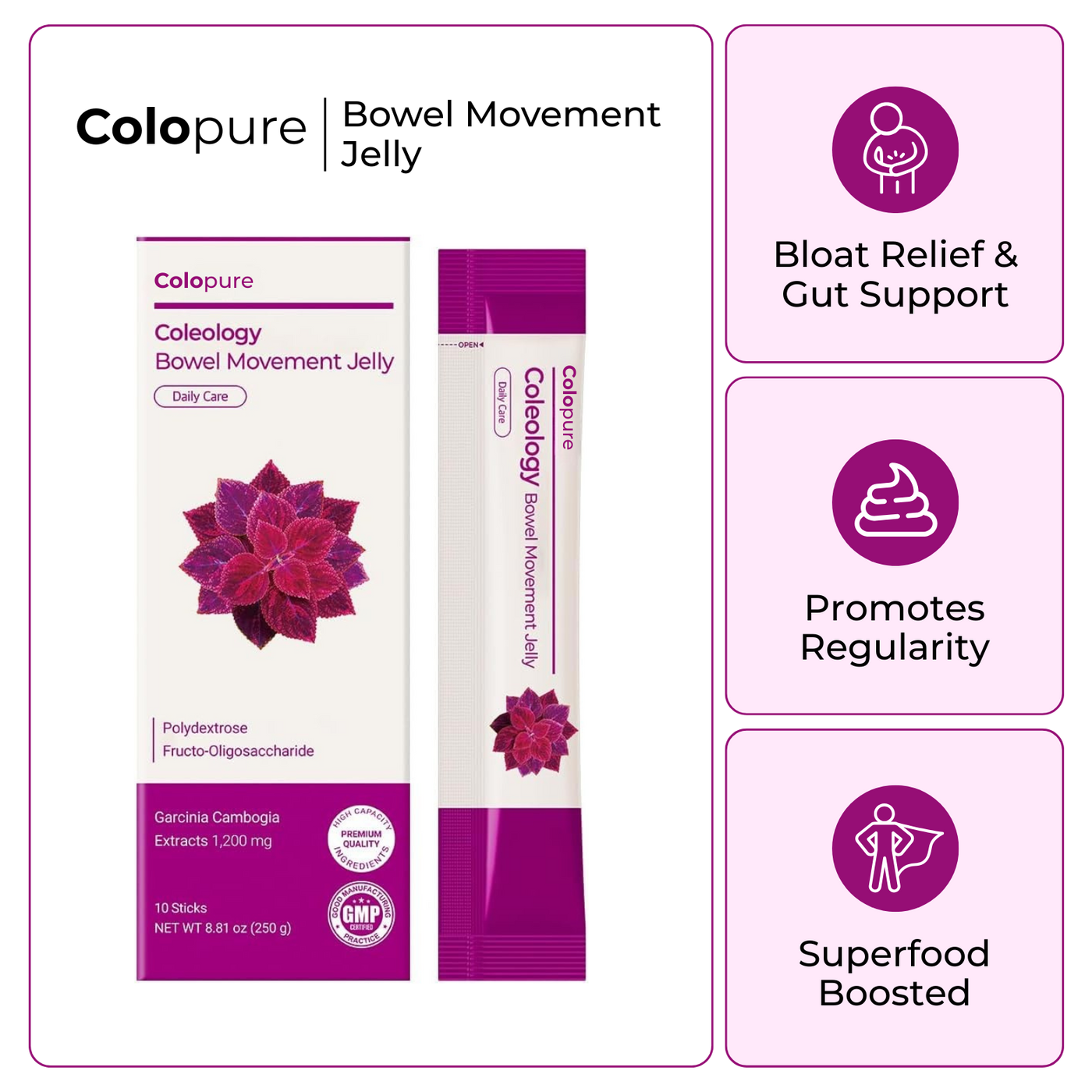 Colopure® Korean Bowel Movement Jelly
